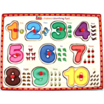 1 - 10 Counting Peg Puzzle 1 - 10 Counting Peg Puzzle